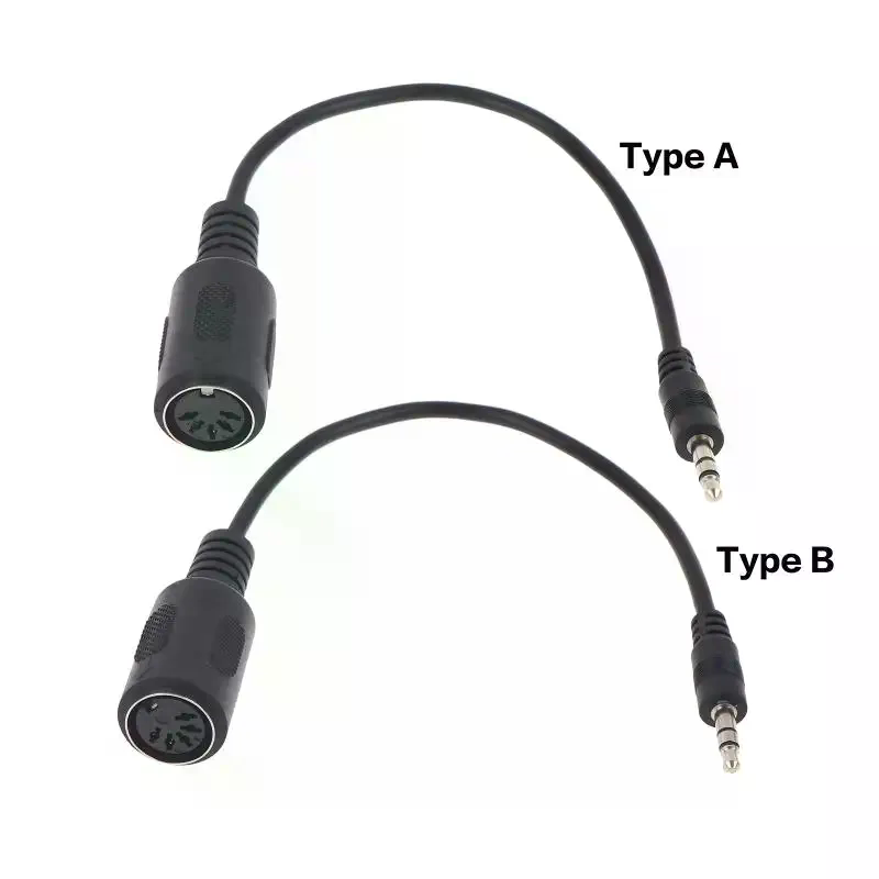 Audio Music Instrumental - MIDI Din 5 To 3.5mm TRS