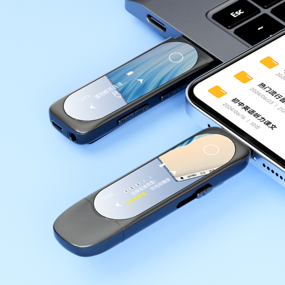 Audio Music Download Free Mp3 - MP3 Player with Bluetooth Type-C Clip