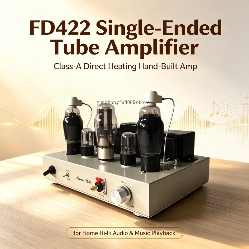 FD422 Single-Ended Tube Amplif - đánh giá và giá Audio Music In Youtube