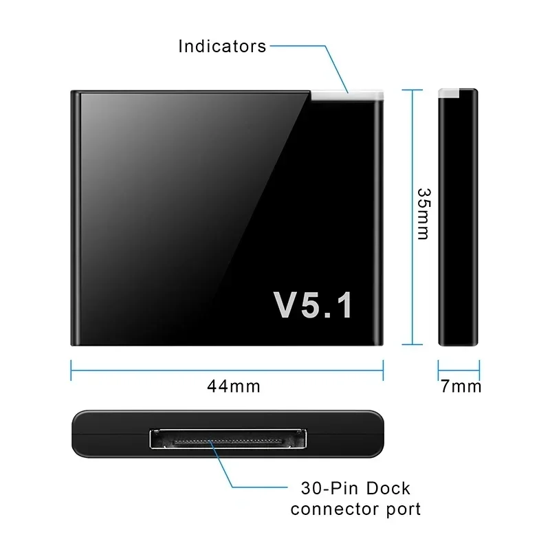 I-WAVE 30 Pin Bluetooth 5.1 Au - đánh giá và giá Audio Music Wave