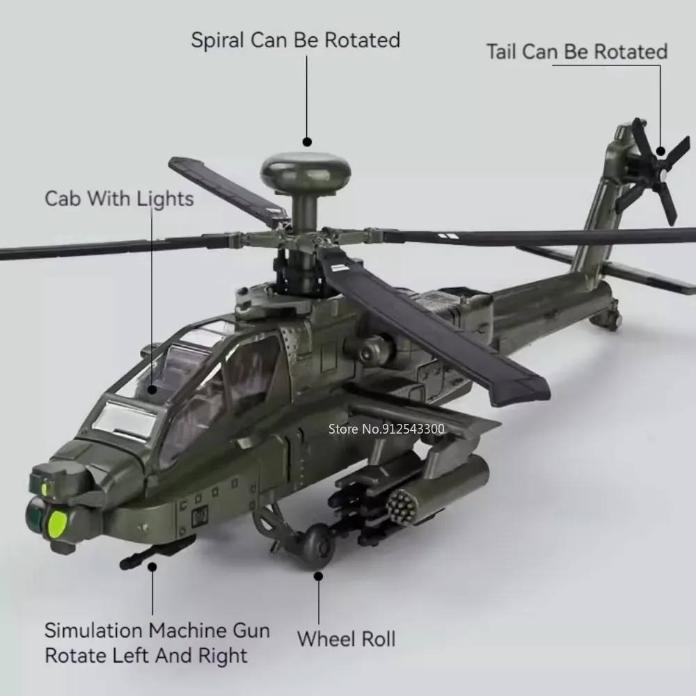 1:32 Scale AH-64 Airplane Mode - đánh giá và giá Audio Music Car