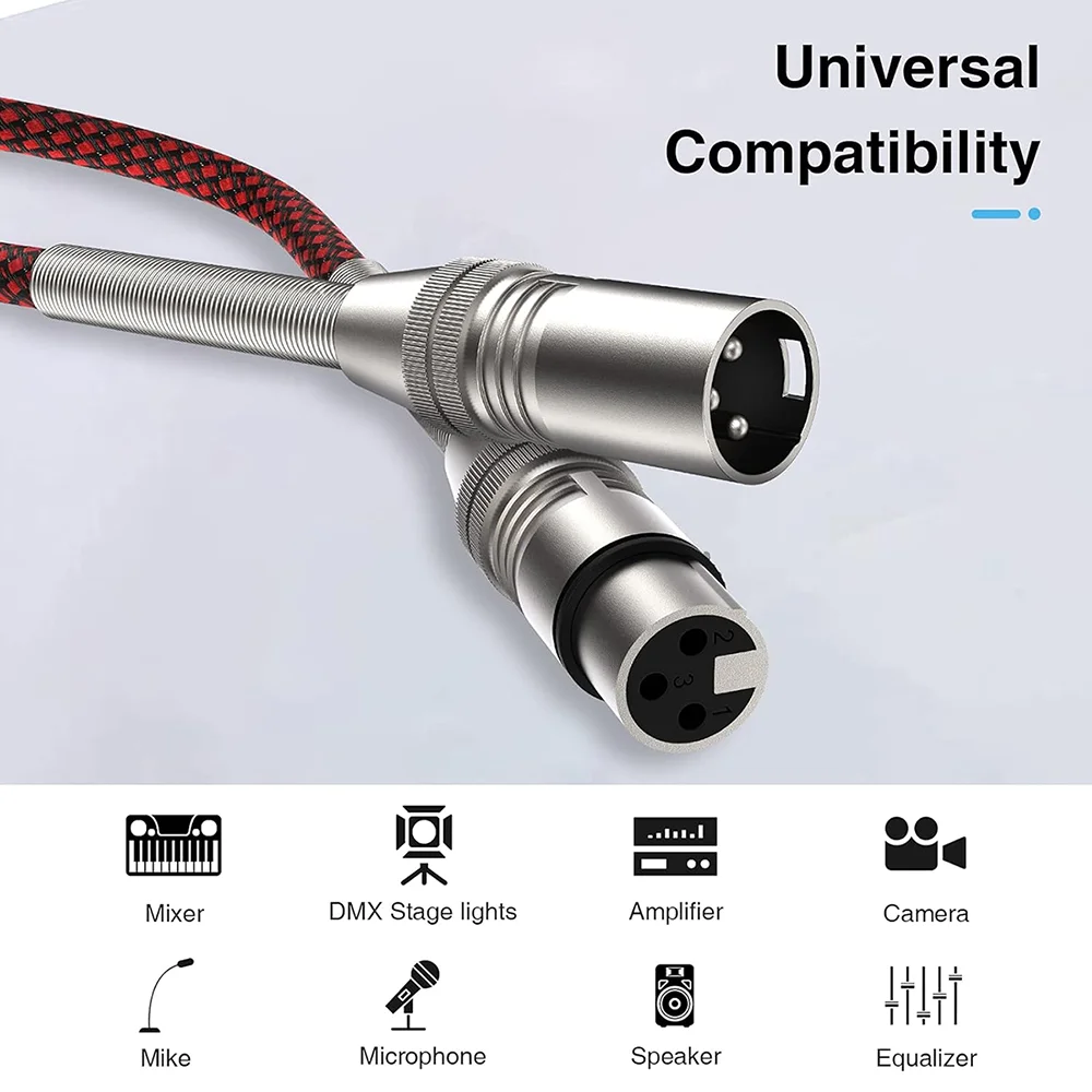 XLR Cable 2Pack 3 Pin Balanced - đánh giá và giá Cable Xlr Balanced