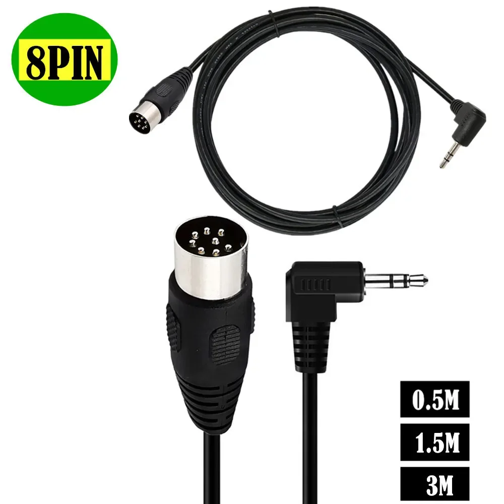 Din 8 Pin to DC3.5mm Cable 8Pi - đánh giá và giá Audio Music Instrumental