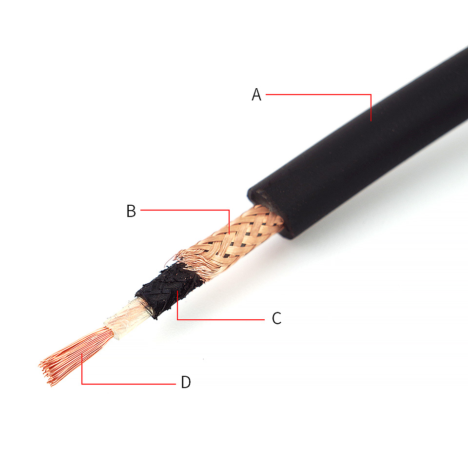 Guitar cable guitar cord elect - đánh giá và giá Audio Music Instrumental