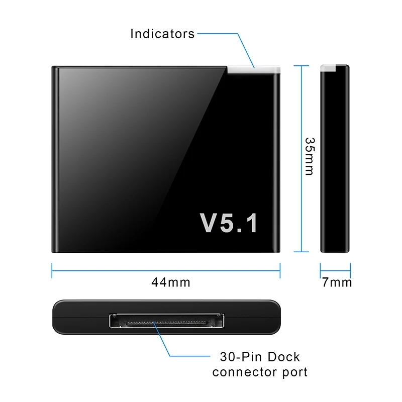 I-WAVE 30 Pin Bluetooth 5.1 Au - đánh giá và giá Audio Music Wave