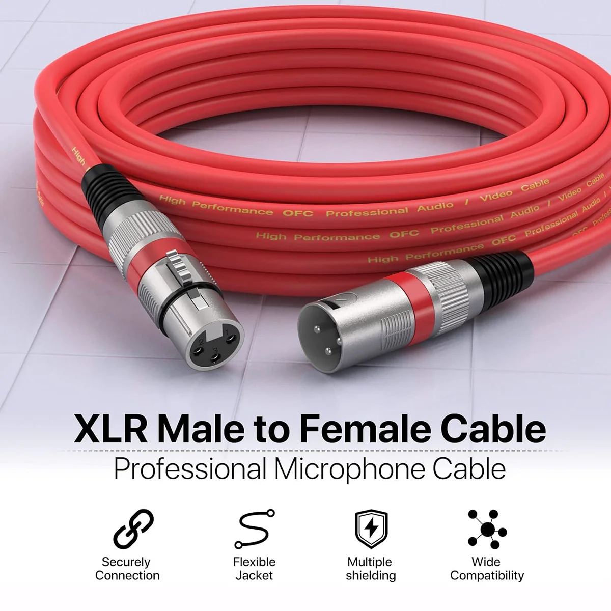 XLR Cables XLR Male To Female  - đánh giá và giá Cable Xlr Balanced