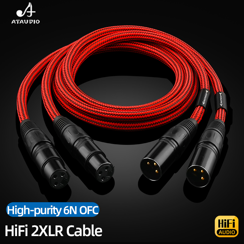 One Pair High Quality HiFi XLR - đánh giá và giá Cable Xlr Balanced