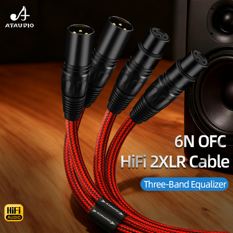 One Pair High Quality HiFi XLR - đánh giá và giá Cable Xlr Balanced