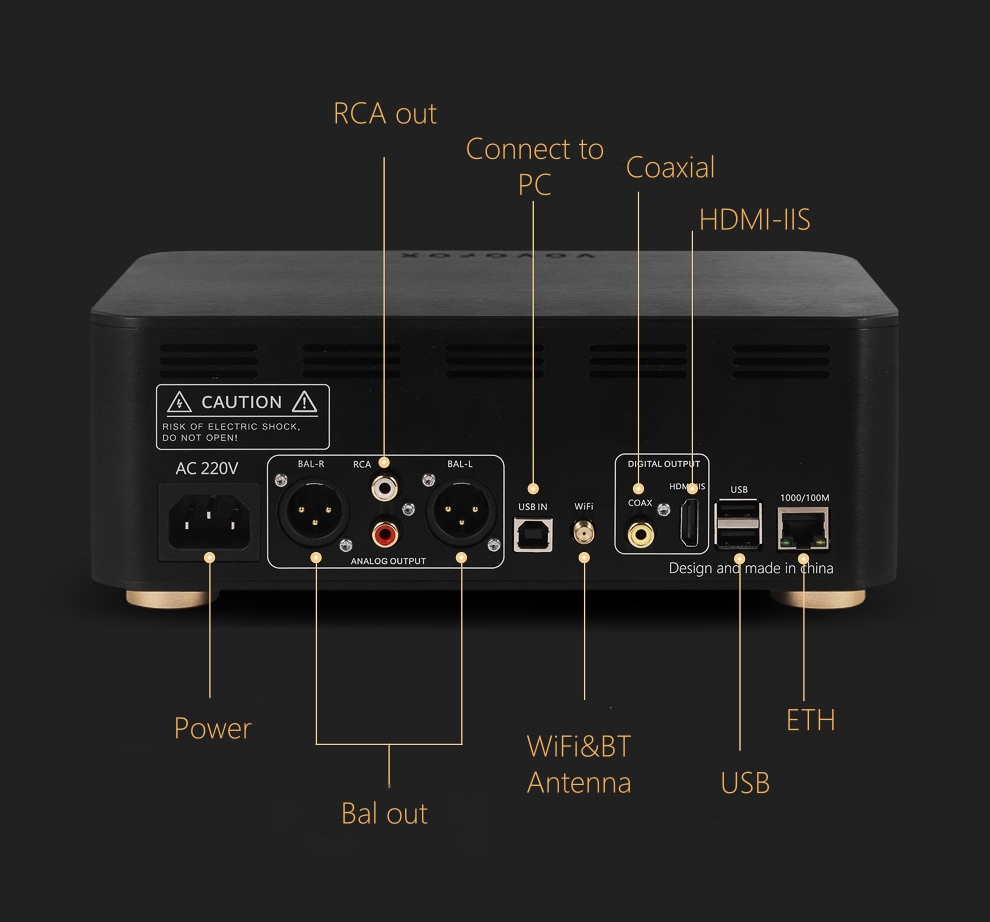 VOVOFOX-HiFi AP05S Lossless Mu - đánh giá và giá Cable Xlr Balanced