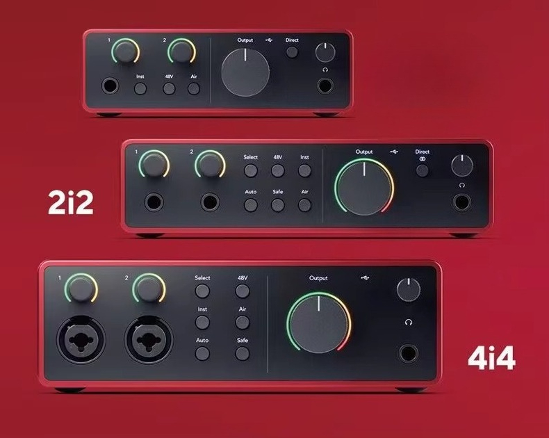 Forster Scarlet for 2i2 Quad G - đánh giá và giá Audio Music Instrumental