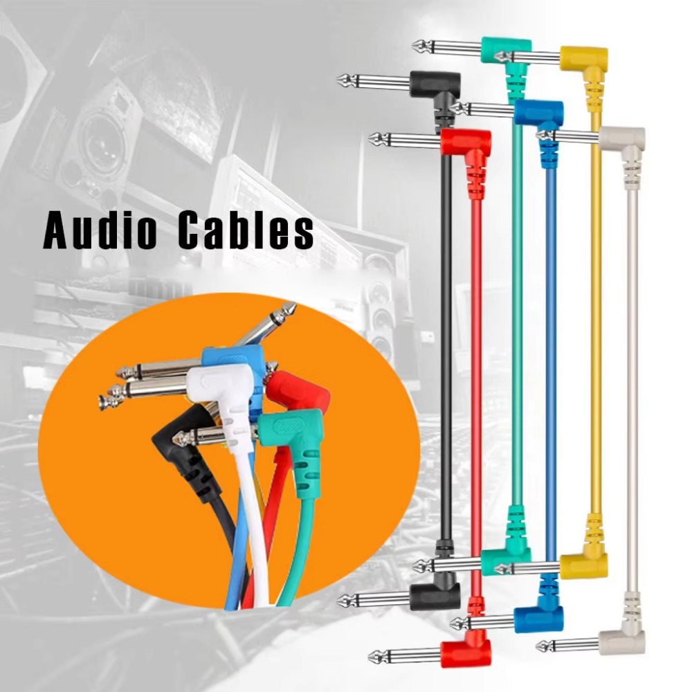 6pcs Audio Cable for Audio Ele - đánh giá và giá Audio Music Instrumental
